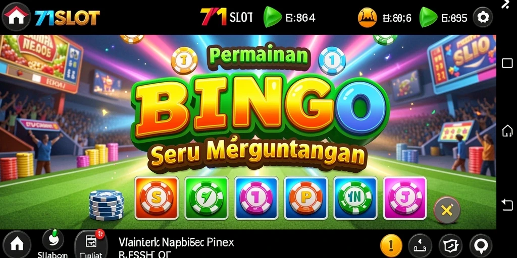 Screenshot utama 171SLOT menampilkan gameplay Bingo yang seru.