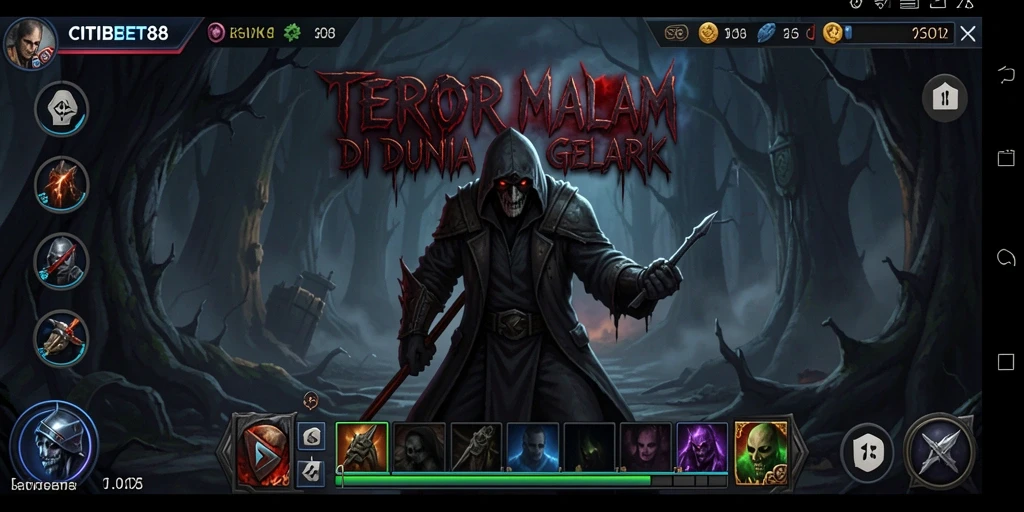 Screenshot gameplay CITIBET88 yang mencekam dan menegangkan.