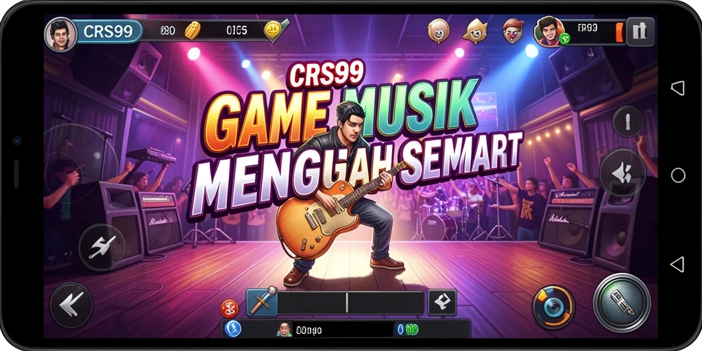 Tampilan gameplay CRS99 yang menarik dan penuh warna.