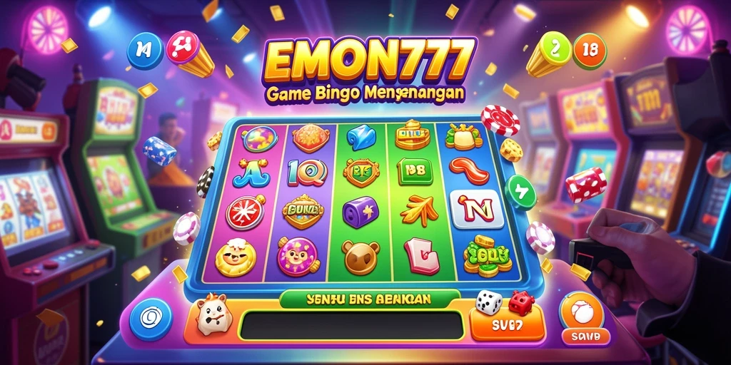 Tampilan gameplay seru di EMON777 Bingo.