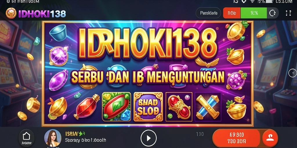 Tampilan menarik dari gameplay IDRHOKI138 yang seru dan penuh warna.