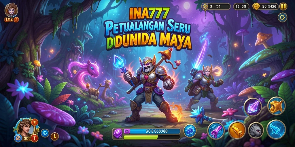 Tampilan gameplay INA777 yang penuh petualangan dan tantangan.