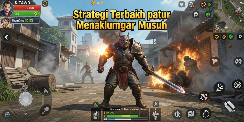 Tampilan gameplay KITAWD yang menampilkan strategi dan aksi