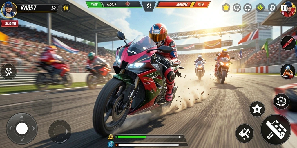 Gameplay seru dan mengasyikkan dalam KO857.