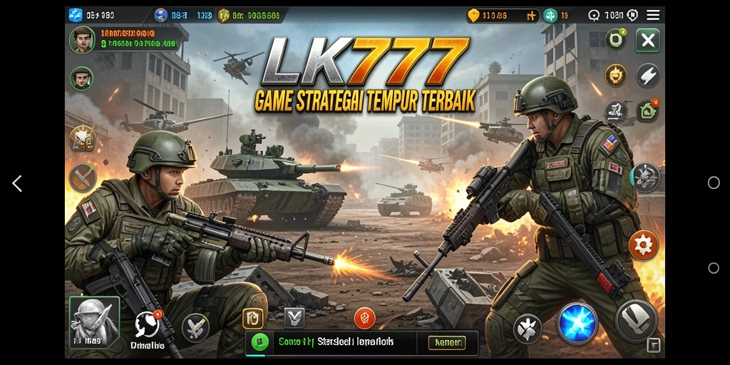 Tampilan menarik dari gameplay SLG yang intens dan strategis.