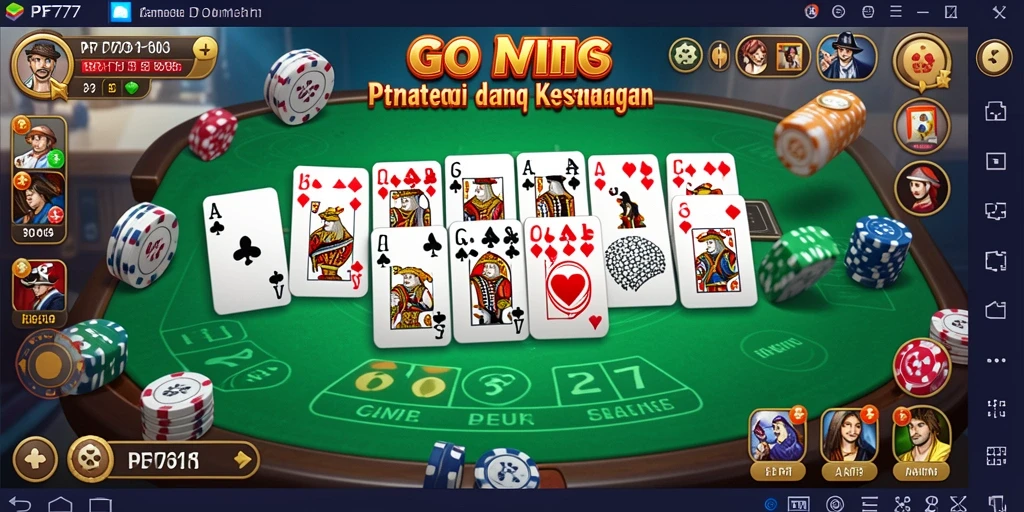 Tampilan seru permainan Domino di PF777 yang menantang.