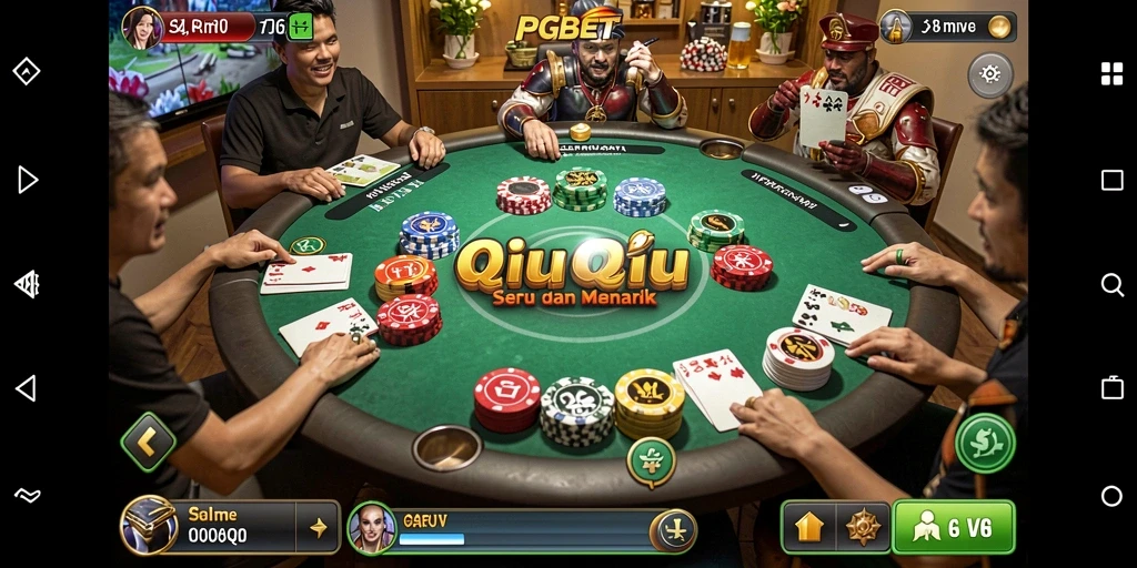Screenshot menampilkan gameplay seru QiuQiu di PGBET.