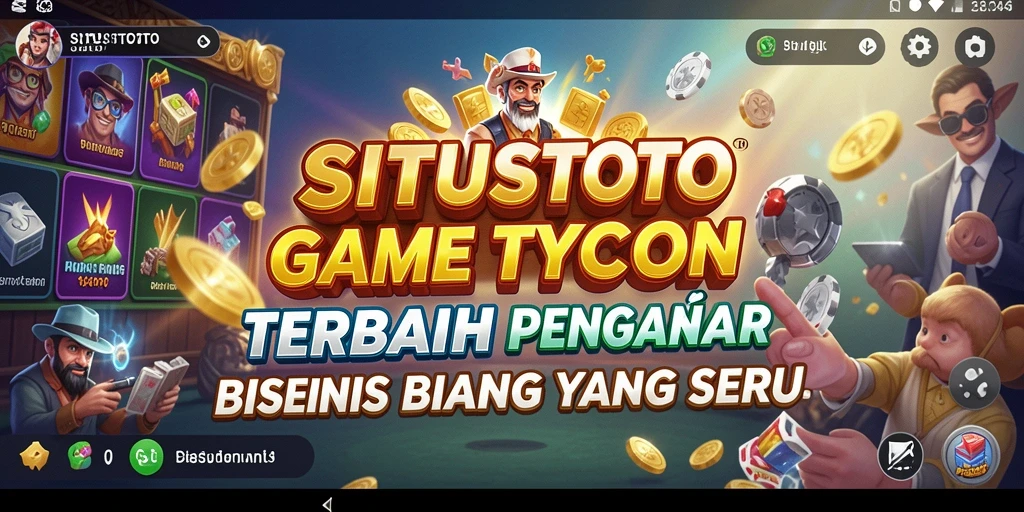 Screenshot menampilkan gameplay Tycoon yang seru dan interaktif.