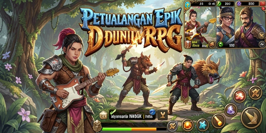 Gameplay T6 yang mendebarkan dalam dunia RPG yang luas.