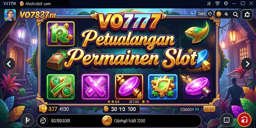 Screenshot gameplay VO777 dengan tampilan grafis Slot yang menawan.